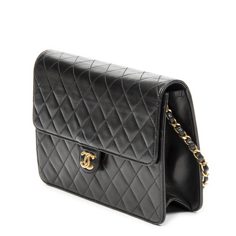 Chanel CC Push Lock Straight Single Flap - Picture 2 of 10
